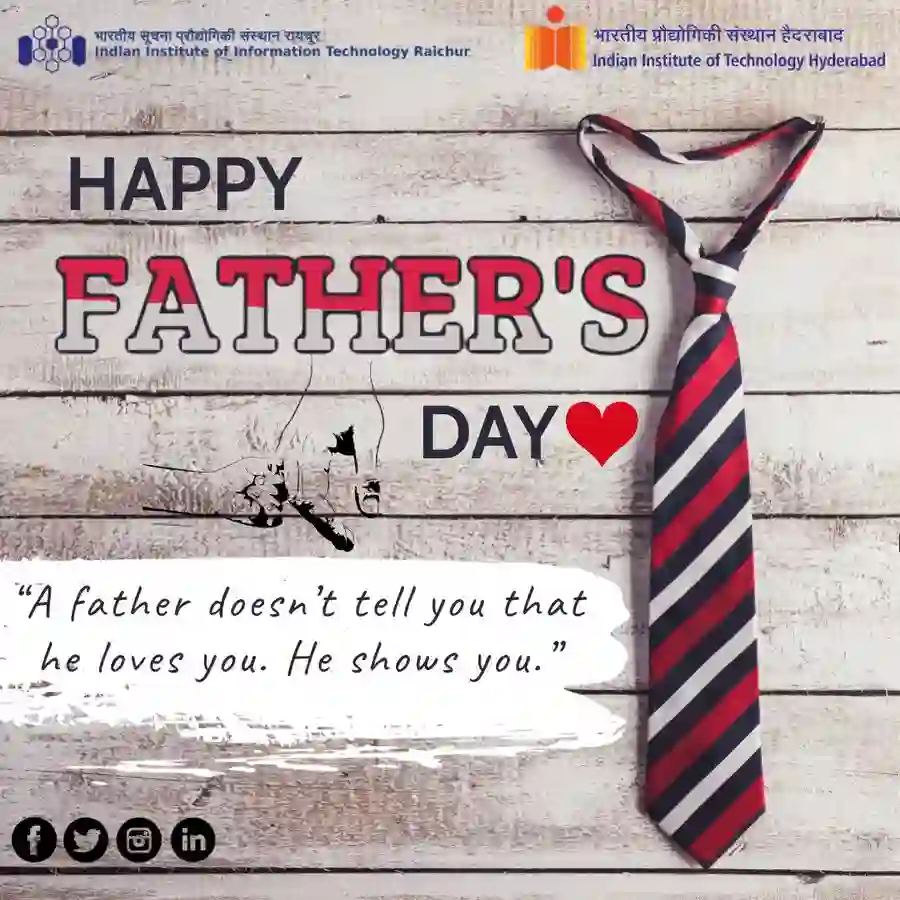 Father's Day '21 | News | IIIT Raichur