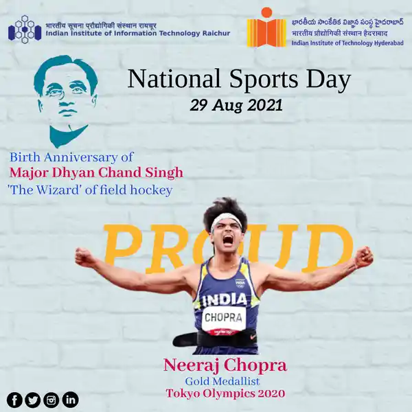National Sports Day '21 | News | IIIT Raichur