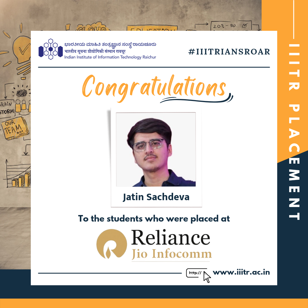 Jio Placement | News | IIIT Raichur