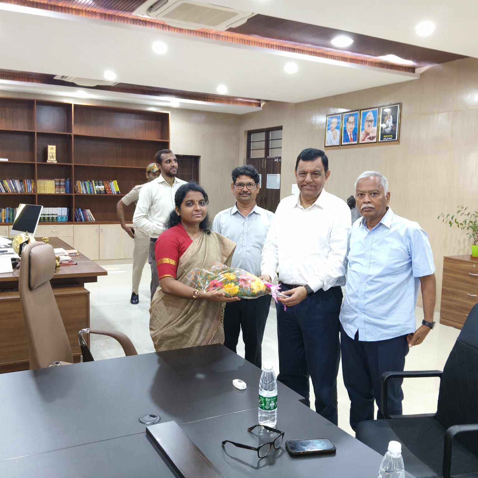 Meeting with Deputy Commissioner, Raichur